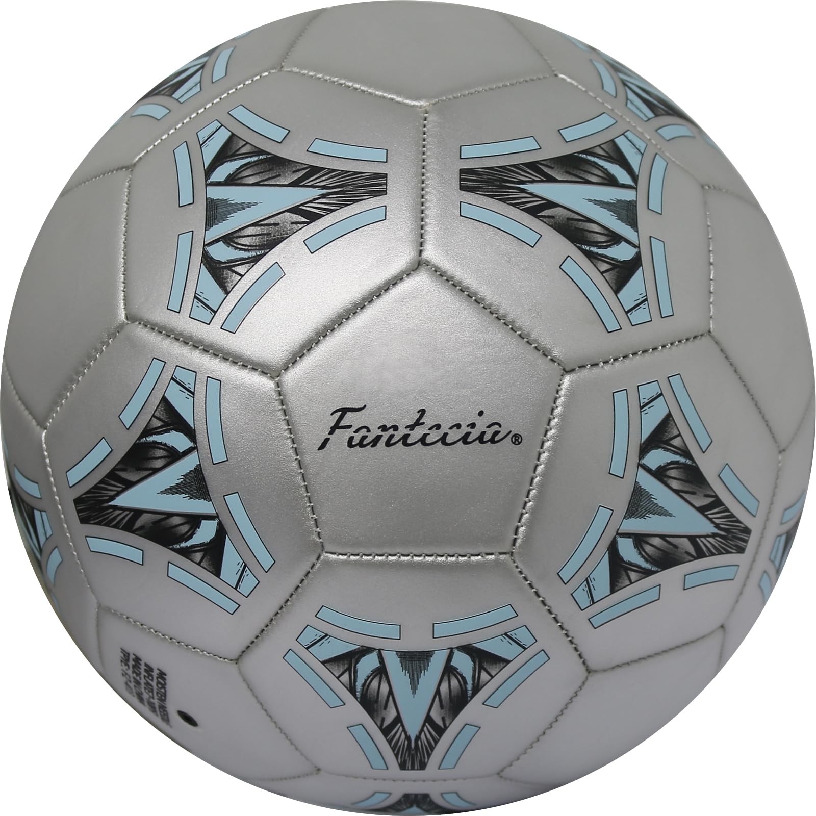 Fantecia Official Size 5 Football for Adult Teenagers, Soft Touch Soccer Ball for Indoor Outdoor, Professional Training Football