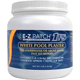E-Z Patch 1 White Pool Plaster Repair Kit - 3 Pounds (Coverage: 1.5 Square Foot)