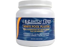IN THE SWIM E-Z Patch 1 White Pool Plaster Repair Kit - 3 Pounds (Coverage: 1.5 Square Foot)