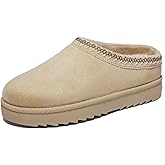 Women's Slippers Platform Mini Boots Anti-Slip Boot For Outdoor Short Ankle Boot Fur Fleece Lined Sneakers House slippers