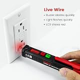 Kaiweets HT100 Voltage Tester Dual Range 12-1000V NCV Pen Tester view 4