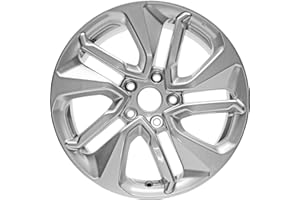 Factory Wheel Replacement New 17" 17x7.5" 17 Inch Silver Aluminum Alloy Wheel Rim for 2018 2019 2020 Honda Accord LX Sedan | ALY64125U20N | Direct Fit - OE Specs