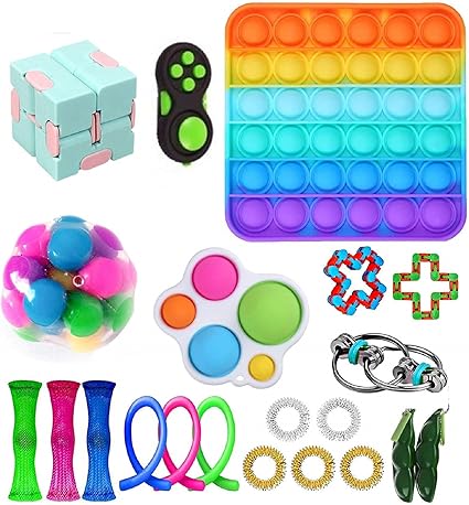 LWXQWDS Fidget Toy Set Fidget Pack 