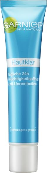 Garnier Skin Clear Daily 24H Anti-Impurities Moisturiser Gel 3x40ml Zinc view 1