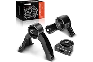 A-Premium Engine Motor Mount Kit Compatible with Jeep Compass 2007-2017, Patriot 2007-2017 & Dodge Caliber 2007-2012, 1.8L 2.