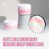 W7 Berry Clean Makeup Melt Set Cleansing Balm & Remover Pad view 2