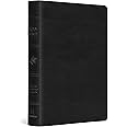 ESV Large Print Compact Bible, Red Letter (TruTone, Black)