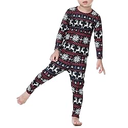 Boys Thermal Underwear Set for Kids Base Layer Set