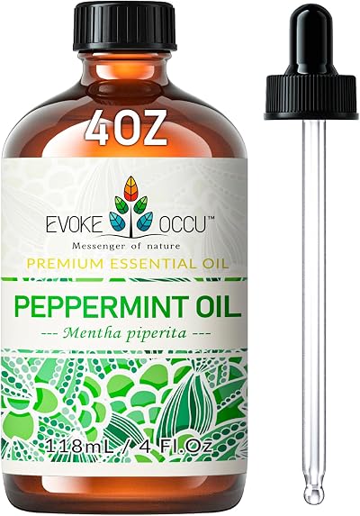 EVOKE OCCU Peppermint Oil 118ml Natural for Diffuser Aromatherapy