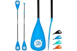 niphean Sup Paddle, 3&4-Piece Detachable Floating Paddle Board Paddles, Adjustable Kayak Paddle, Durable Oars