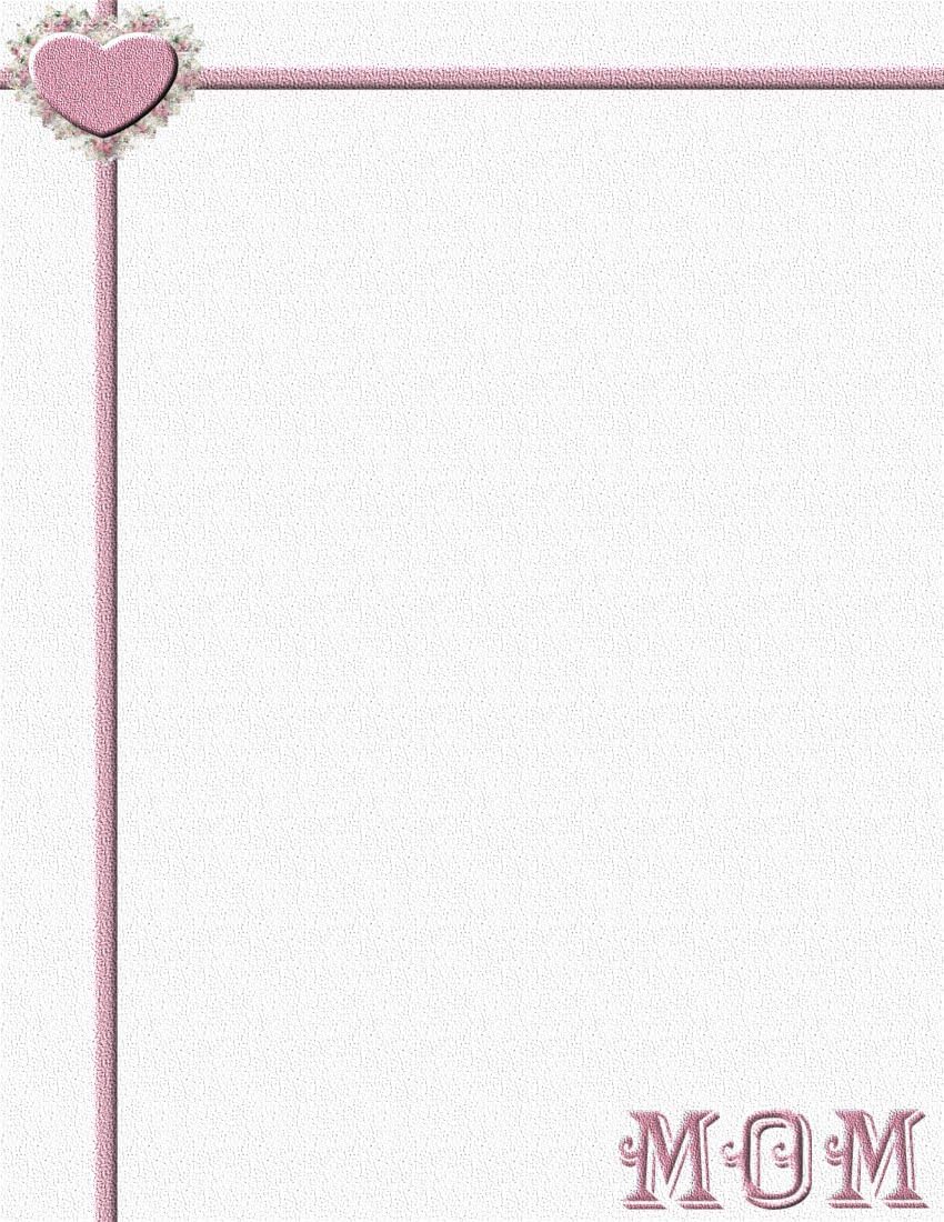 NEW Mother's Day Elegant MOM Letterhead Stationery Paper 26 Sheets ...