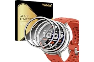 （3 Pack） for Amazfit Active 2 Screen Protector, [Anti-Scratch] 3D Full Screen Coverage Soft Film,Anti Scratch HD Clear Screen