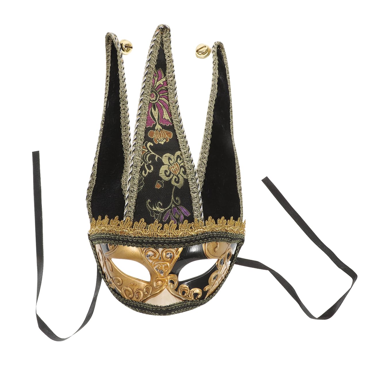 OATIPHO Venetian Mask for Men Half Face Plastic Carnival Masquerade Ball Halloween Christmas Fancy Dress up Cosplay Party Accessory