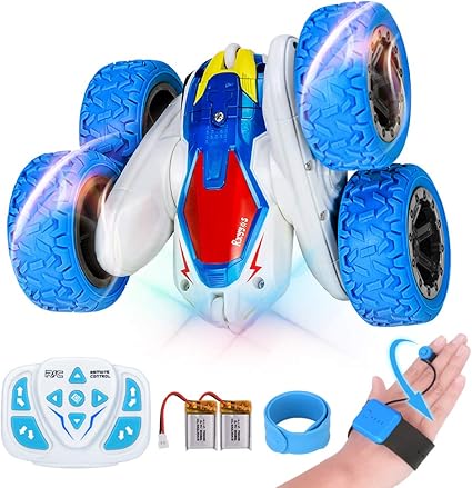 gesture control double sided stunt car