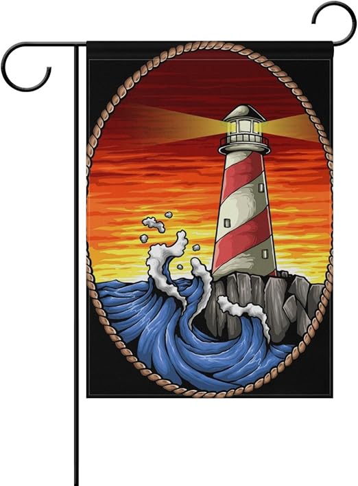 WXLIFE Garden Flag 28 X 40 Large Inches, Vintage Nautical