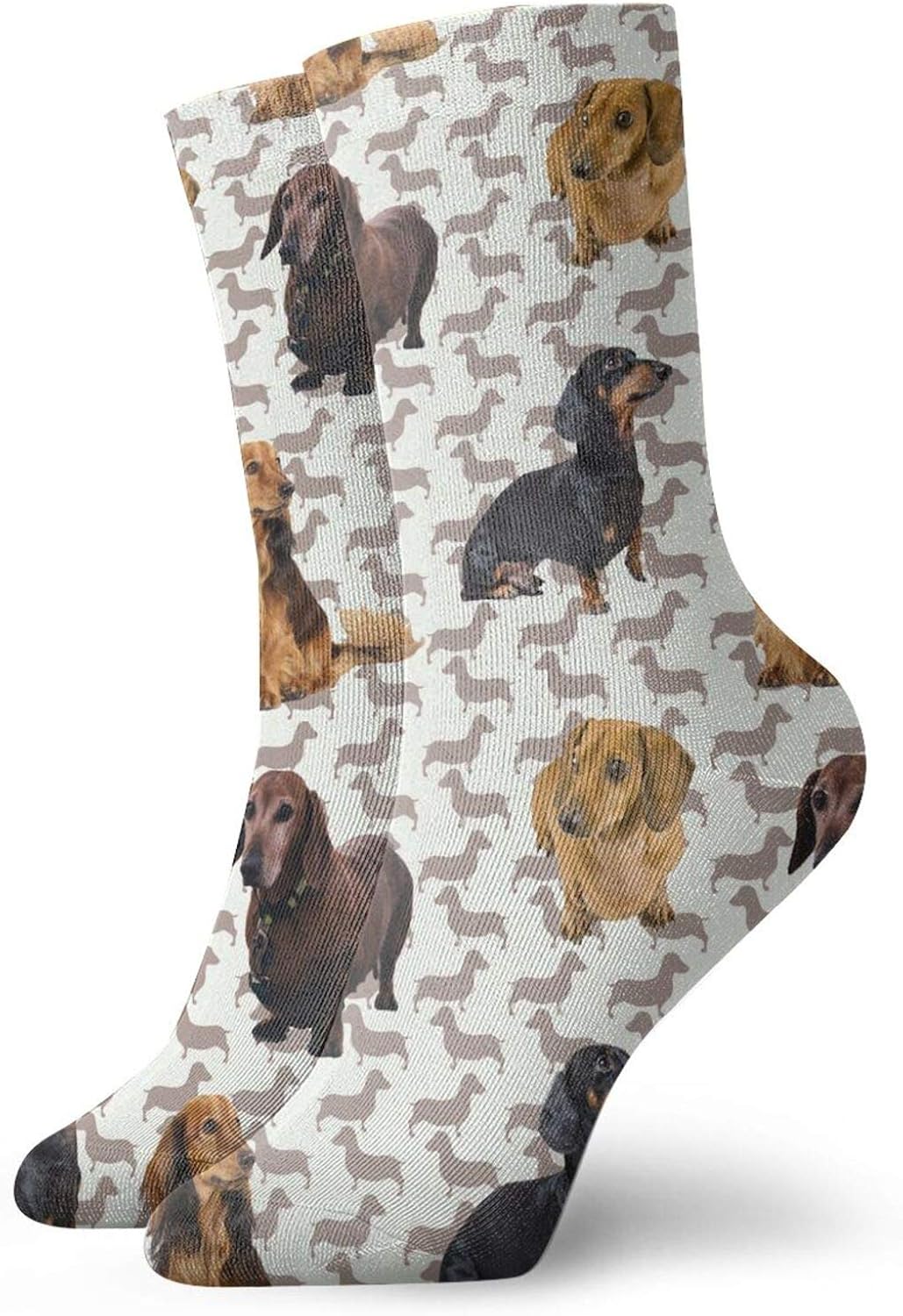 Dachshund Dog Ankle Socks For Men Women Funny Crew Socks Athletic