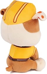 GUND Paw Patrol Rubble Plush 6 Inch Soft Toy for Kids view 4
