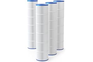 Swimara Upgraded CCP520 Pool Filter Cartridges (4-Pack), Compatible with Pentair Clean & Clear Plus 520, 5oz Heavy-Duty Fabric for Superior Filtration & Durability, Replaces PCC130, 178585, R173578