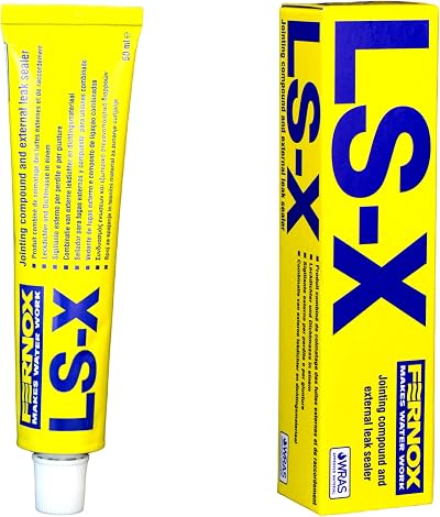Kudos-Trading Fernox LS-X Leak Sealer 50g External Internal Water Pipe Repair