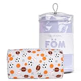 Brookstone Squishy FOM Cushion Pillow - The Original Stretchy, Comfy, Colorful Pillow for Neck, Lumbar Support, and Bed - for Sleeping, Car, Travel - Small Pillow, Sports, 12 x 7 Inches