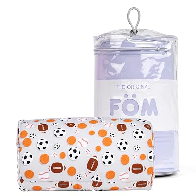 Brookstone Squishy FOM Cushion Pillow - The Original Stretchy, Comfy, Colorful Pillow for Neck, Lumbar Support, and Bed - for Sleeping, Car, Travel - Small Pillow, Sports, 12 x 7 Inches