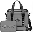 Novoto Magnetic Soft Cooler Bag, 16 Can Insulated Soft Sided Cooler with Dry Bag, Zipperless Quick Access Coolers for Beach, Lunch, Kayak, Camping