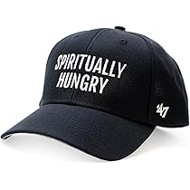 Boné Ajustável Spiritually Hungry MVP - Unissex Preto - Estilo Casual