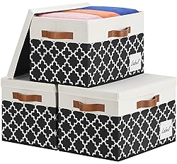 GhvyenntteS Large Storage Bins with Lids