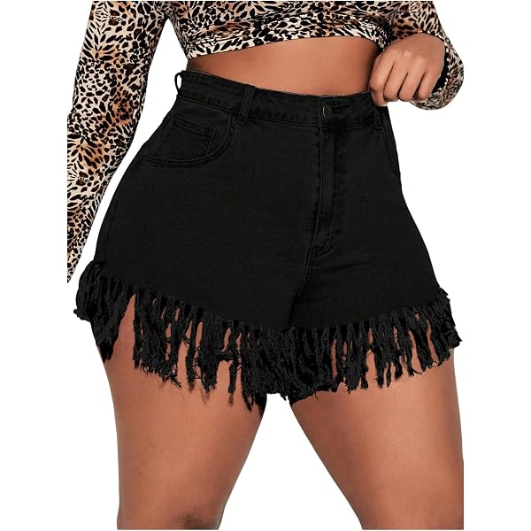 Floerns Pantalones Cortos Ajustados Casuales De