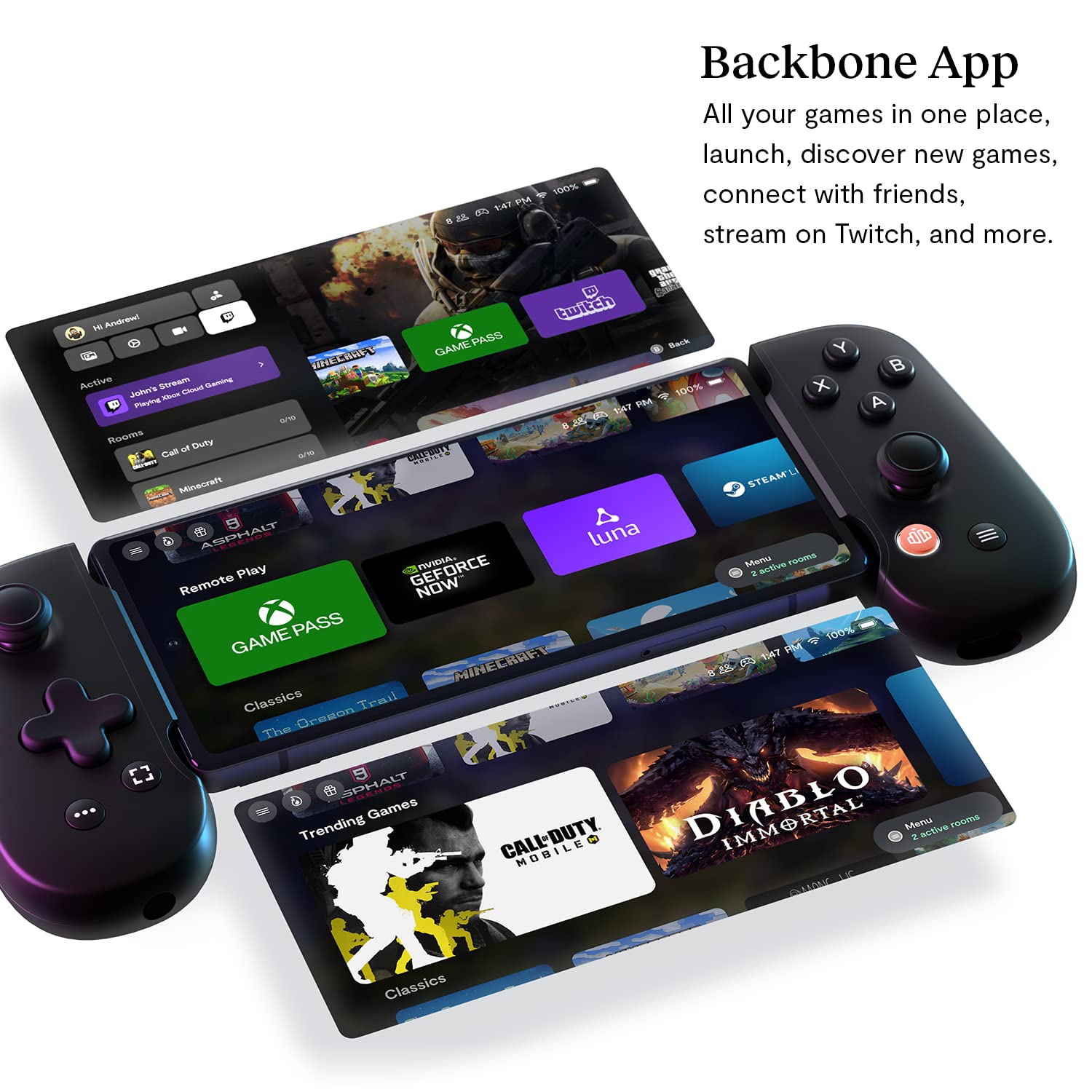 13 Pro Max Mobile Game Controller For Android IPhone PC With M1/M2
