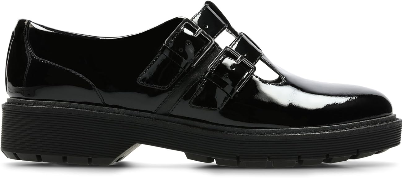 Clarks Alexa Agnes Leather Shoes in Black Patent Amazon Clarks Alexa Agnes Leather Shoes in Black Patent Amazon