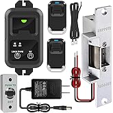 UHPPOTE Door Access Control Kit with Electric Strike Lock Remote Control