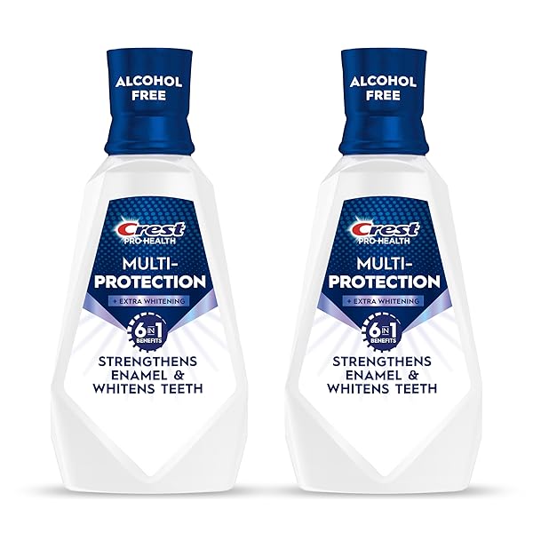 CREST PRO-HEALTH MOUTHWASH, TEETH WHITENING FOR ADULTS, 6...
