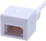 Keple UK to US Telephone Socket Adapter | BT Female to RJ11 4 Wire Male Plug | view 2
