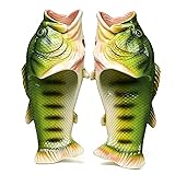 QBSPORTS Pantofole a Forma di Pesce, da Spiaggia, da Piscina, Antiscivolo, da Uo