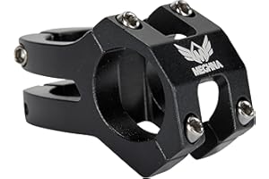 MEGHNA MTB Short Bike Stem φ22.2mm Mountain Bike Handlebar Stem 35mm for Most Bike Road Bike MTB BMX