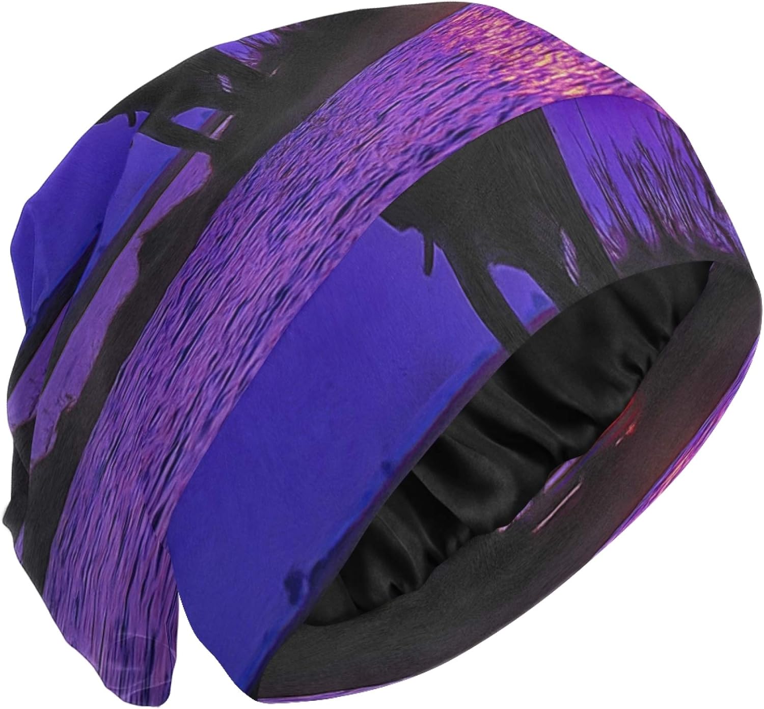 Gorro para dormir para rizos Siluetas de elefante africano