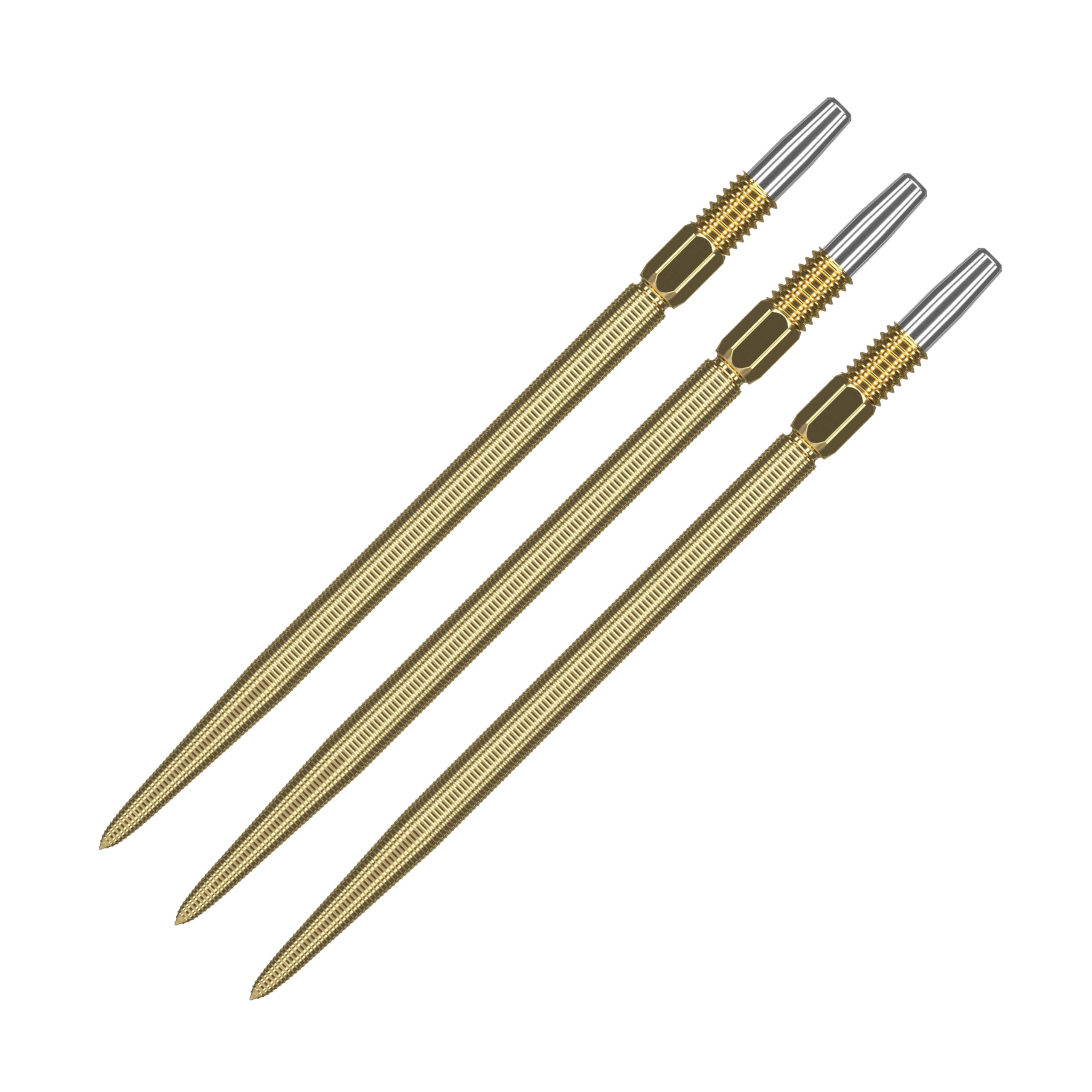 Target Darts Swiss Points, Nano Swiss Point Dart Tips (3 Pack Set of Tips) 40MM, Gold | Change Dart Points, Professional Darts Accessories
