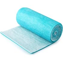 Rouleau Filtre à Air Découpable - Triple Couche, Lavable, Pour Climatiseur, Bouches D'aération - 9