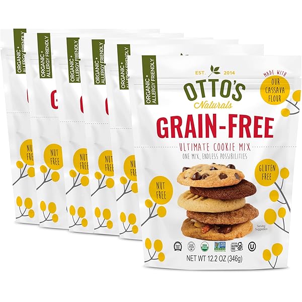 Amazon.com : Otto's Naturals Grain-Free Ultimate Cookie Mix, 12.2