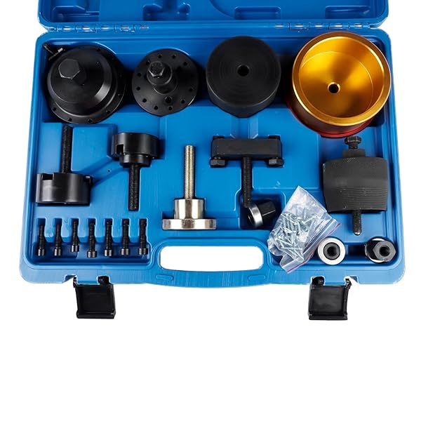 ENOCOS CRANKSHAFT SEAL REMOVAL KIT COMPATIBLE WITH B-M-W N40 N42 N45 N45T N46 N46T N52 N53 N54 N55 ENGINE, PART# 119181 CRANKSHAFT FRONT AND REAR OIL SEAL REMOVER AND INSTALLER KIT