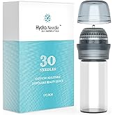 Micro Infusion Needles System for Face Skin Care, 0.25mm Microneedling Derma Roller Stamp Serum Applicator for Women & Men