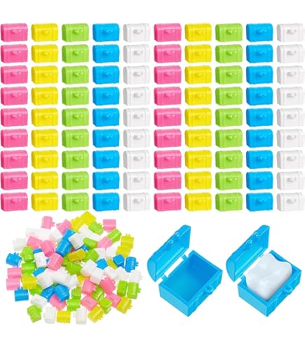 Aazon.co : Airgoesin 150 Pcs Tooth Savers Plastic School Tooth