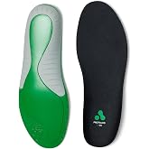 PROTALUS Unisex T100 Elite Insole Black/Green, Men's 3.5, Women's 5