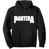 Official Pantera White Logo Pullover Hoodie