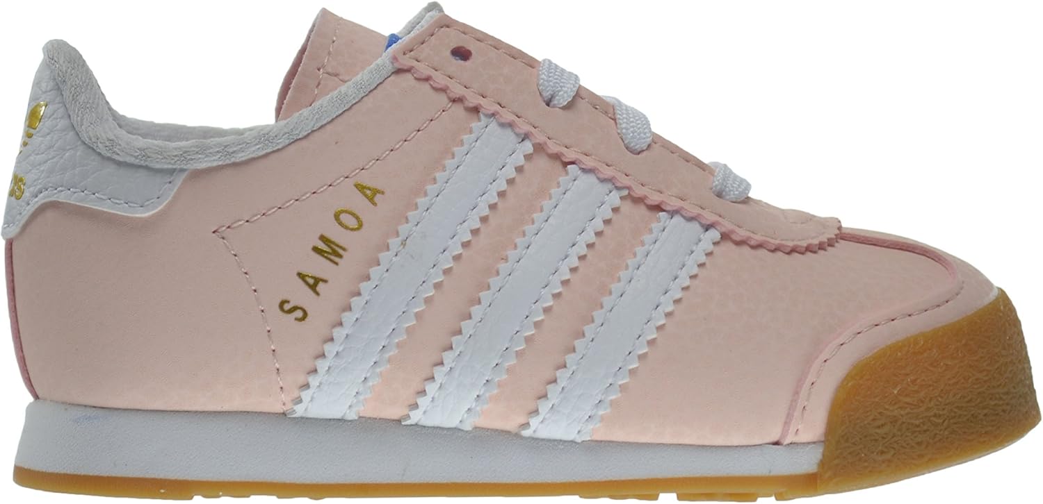 Amazon.com | Adidas Samoa I Baby Toddlers Shoes Pink/Running White s85453 (10 M US) | Sneakers