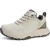 OUTJET Women's Waterproof Hiking Shoes Lightweight Comfortable Outdoor Walking Trails Sneakers