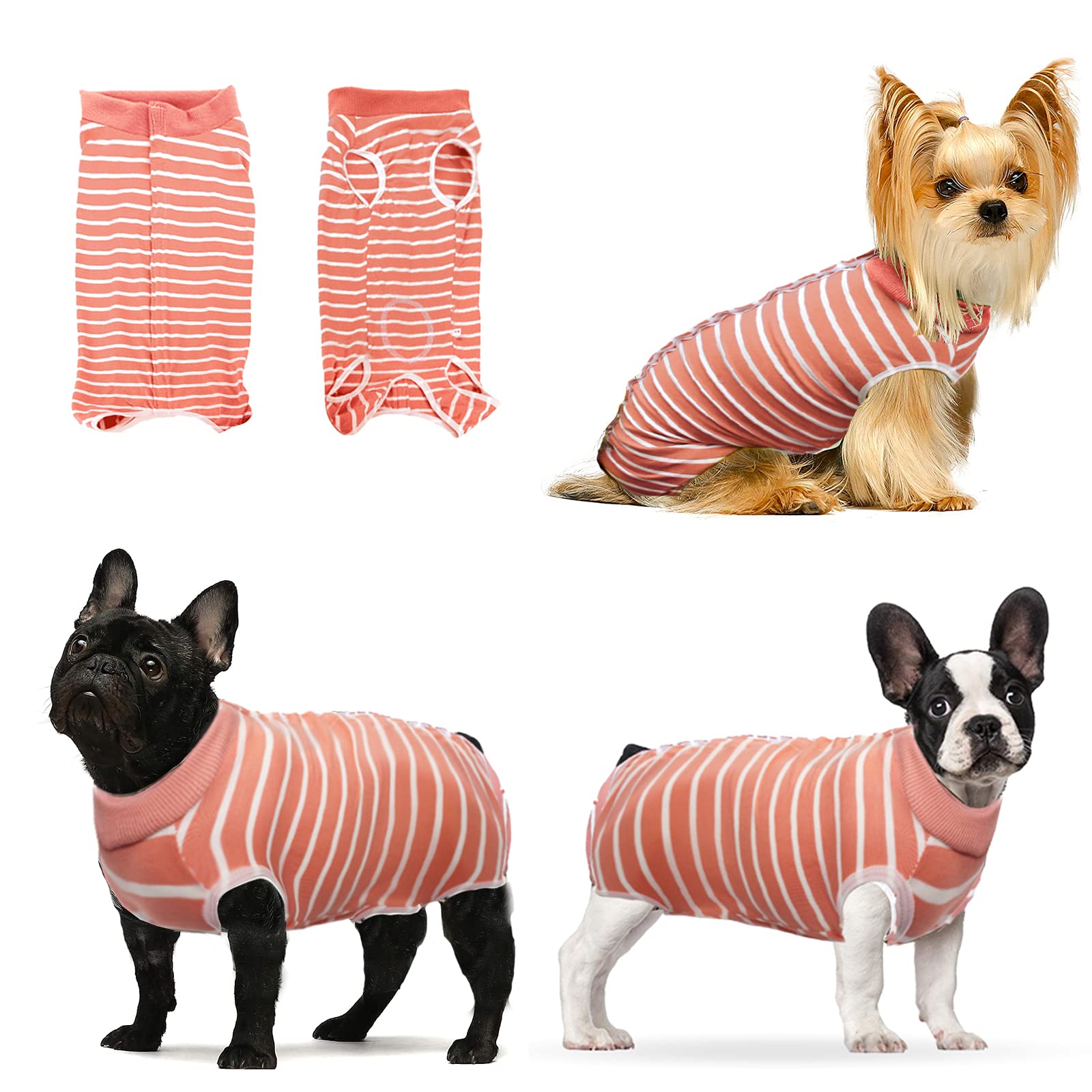 Photo 1 of Hipet Dog Onesie Dog Surgery Recovery Suit for Male Female Surgical Suit for Spay and Neuter E-Collar & Cone Alternative Anti-Biting Lick Wound