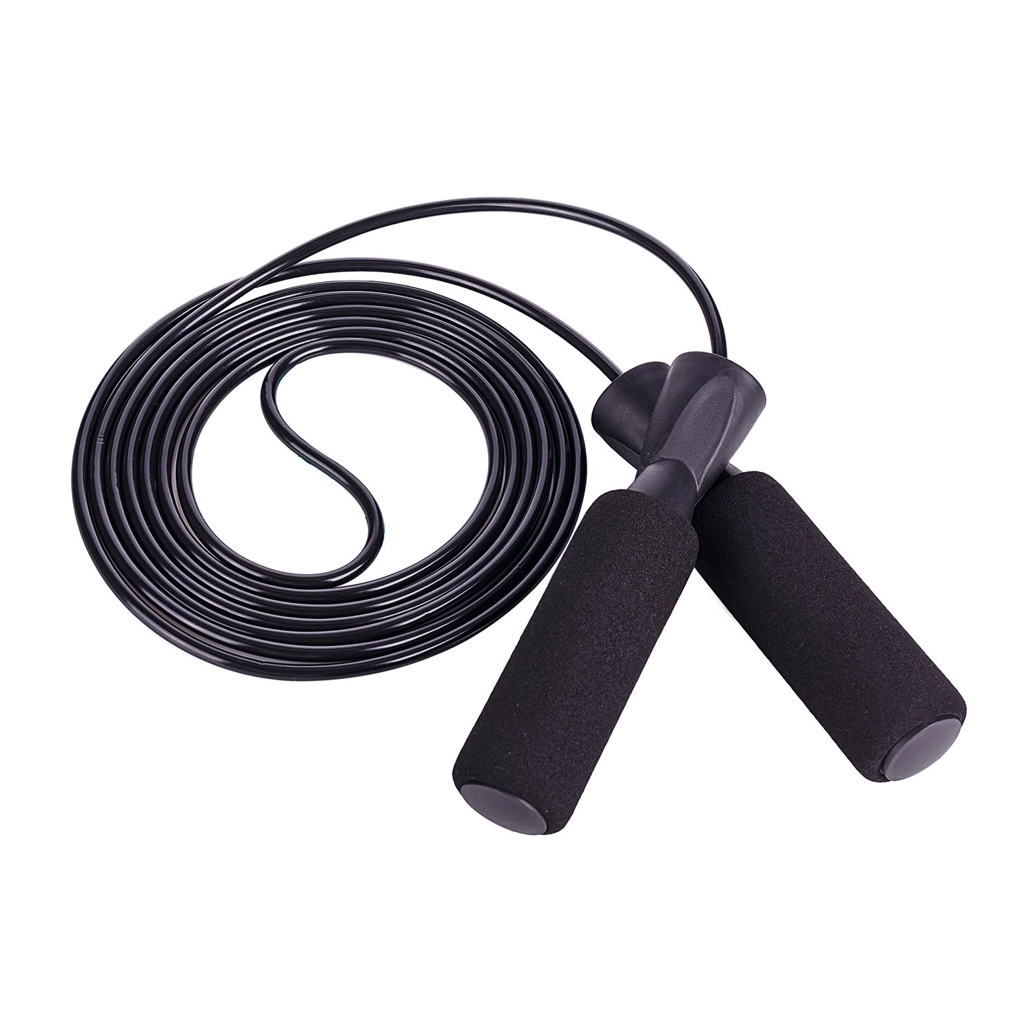 LUZWAY Comba de Velocidad Cuerda de Saltar de PVC Ajustable  Rodamiento