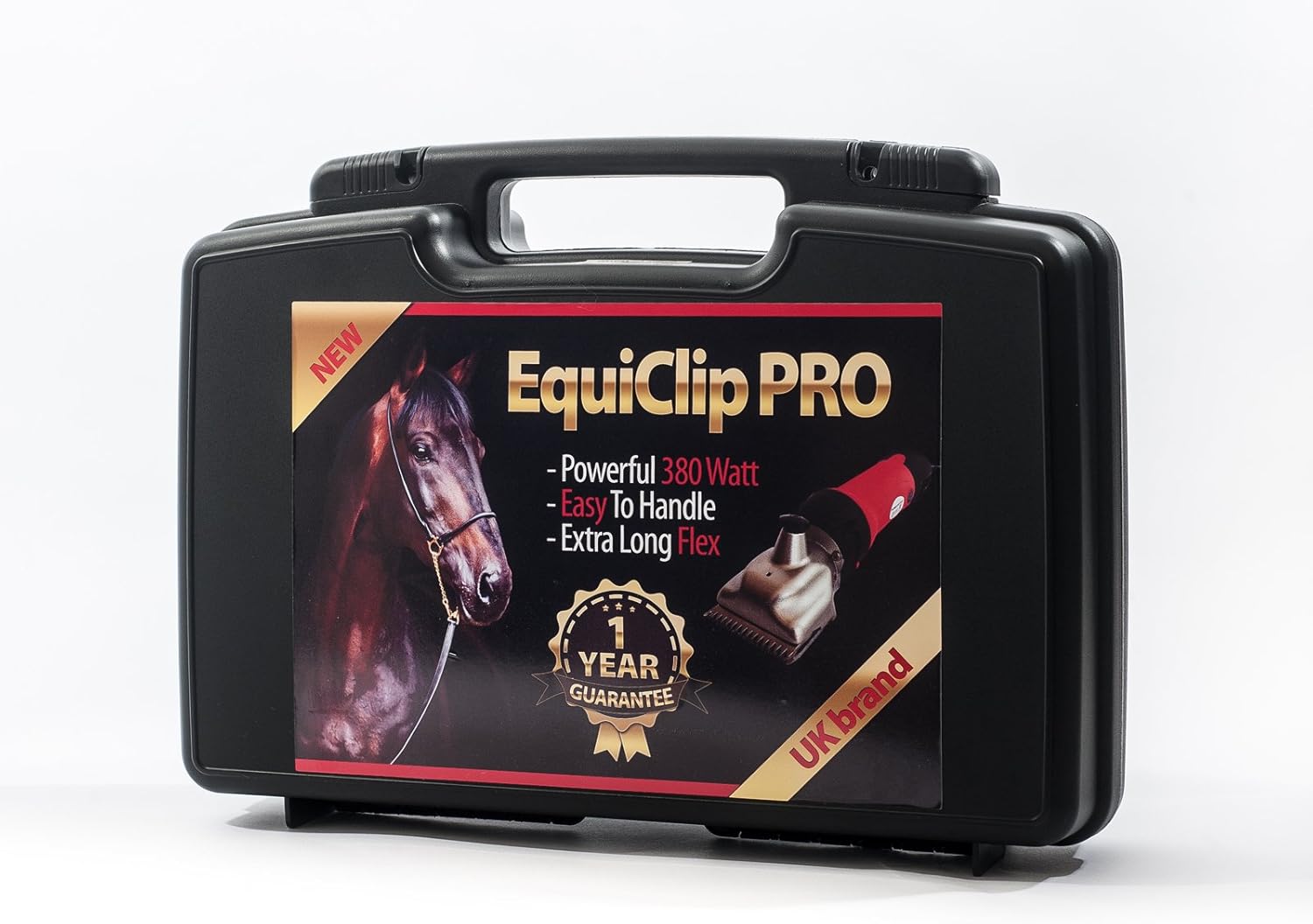 PROFESSIONAL, QUIET EQUICLIP PRO HORSE CLIPPERS / TRIMMERS HEAVY DUTY
